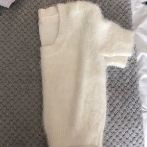 American apparel fluffy top